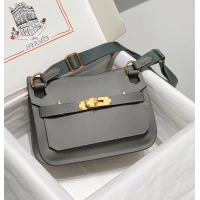 【HERMES】エルメス スーパーコピー ジプシエール ミニ ショルダーバッグ グレー（H084047CCAO）