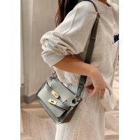 【HERMES】エルメス スーパーコピー ジプシエール ミニ ショルダーバッグ グレー（H084047CCAO）