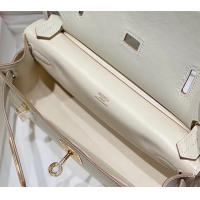 【HERMES】エルメス スーパーコピー ジプシエール ミニ ショルダーバッグ ホワイト（H083982CCBO）