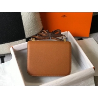 【HERMES】エルメス スーパーコピー コンスタンスミニ 18 ショルダーバッグ ブラウン（H083905CD89）