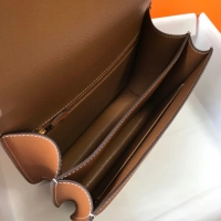 【HERMES】エルメス スーパーコピー コンスタンスミニ 18 ショルダーバッグ ブラウン（H083905CD89）