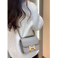 【HERMES】エルメス スーパーコピー コンスタンスミニ 18 ショルダーバッグ グレー（H083905CD89）