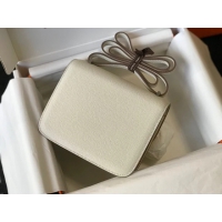 【HERMES】エルメス スーパーコピー コンスタンスミニ 18 ショルダーバッグ ホワイト（H083905CD89）