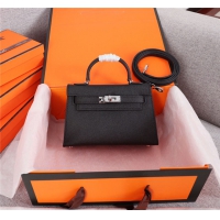【HERMES】エルメス スーパーコピー ミニケリー２ ショルダーバッグ ノワール（HERMES 001）