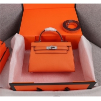 【HERMES】エルメス スーパーコピー ミニケリー２ ショルダーバッグ オレンジ（HERMES 007）
