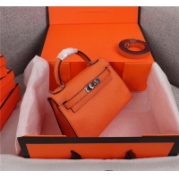 【HERMES】エルメス スーパーコピー ミニケリー２ ショルダーバッグ オレンジ（HERMES 007）