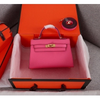 【HERMES】エルメス スーパーコピー ミニケリー２ ショルダーバッグ フューシャピンク（HERMES 002）