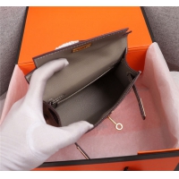 【HERMES】エルメス スーパーコピー ミニケリー２ ショルダーバッグ エトゥープ（HERMES 003）