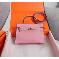【HERMES】エルメス スーパーコピー ミニケリー２ ショルダーバッグ ローズサクラ（HERMES 005）