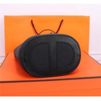【HERMES】エルメス スーパーコピー インザループ 18 バッグ ノワール（H084274CKAC）
