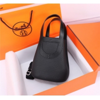 【HERMES】エルメス スーパーコピー インザループ 18 バッグ ノワール（H084274CKAC）