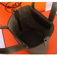 【HERMES】エルメス スーパーコピー インザループ 18 バッグ ブラウン（H084274CKAB）