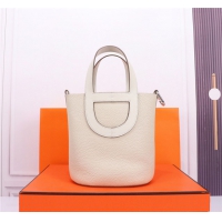 【HERMES】エルメス スーパーコピー インザループ 18 バッグ ホワイト（H084274CCAU）