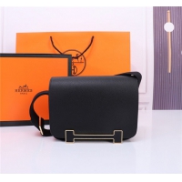【HERMES】エルメス スーパーコピー ゲタ ショルダーバッグ ブラック（H083052CKAD）