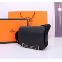 【HERMES】エルメス スーパーコピー ゲタ ショルダーバッグ ブラック（H083052CKAD）