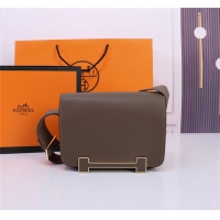 【HERMES】エルメス スーパーコピー ゲタ ショルダーバッグ エトゥープ（H083052CKAE）