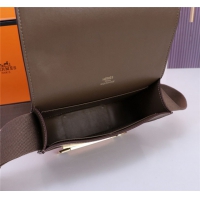 【HERMES】エルメス スーパーコピー ゲタ ショルダーバッグ エトゥープ（H083052CKAE）