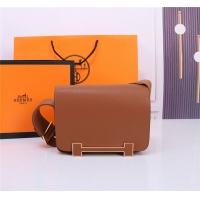 【HERMES】エルメス スーパーコピー ゲタ ショルダーバッグ キャラメル（H083052CKAI）