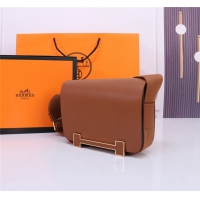 【HERMES】エルメス スーパーコピー ゲタ ショルダーバッグ キャラメル（H083052CKAI）
