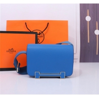 【HERMES】エルメス スーパーコピー ゲタ ショルダーバッグ ザンジバルブルー（H083052CKBH）