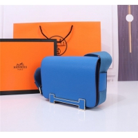 【HERMES】エルメス スーパーコピー ゲタ ショルダーバッグ ザンジバルブルー（H083052CKBH）