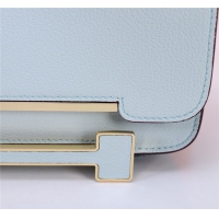 【HERMES】エルメス スーパーコピー ゲタ ショルダーバッグ ブルーペール（H083052CK）