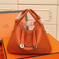 【HERMES】エルメス スーパーコピー リンディ 26 ハンドバッグ オレンジ（H073428CK）