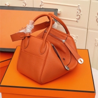 【HERMES】エルメス スーパーコピー リンディ 26 ハンドバッグ オレンジ（H073428CK）