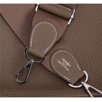 【HERMES】エルメス スーパーコピー エヴリンIII ハンドバッグ エトゥープ（H056277CK18）
