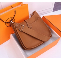 【HERMES】エルメス スーパーコピー エヴリンIII ハンドバッグ ブラウン（H056277CK37）