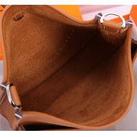 【HERMES】エルメス スーパーコピー エヴリンIII ハンドバッグ ブラウン（H056277CK37）