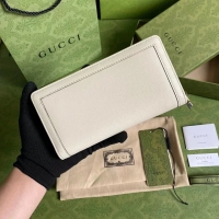 【GUCCI】グッチ〔ダイアナ〕ベージュ ジップアラウンド ウォレット（658634 17Q0T 9511）