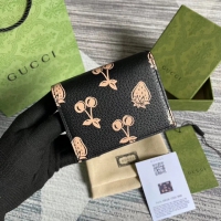 【GUCCI】グッチ〔GGマーモント〕ベリー カードケース ウォレット ブラック（456126 1T5ZG 1170）