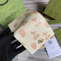 【GUCCI】グッチ〔GGマーモント〕ベリー カードケース ウォレット ホワイト（456126 1T5ZG 9888）