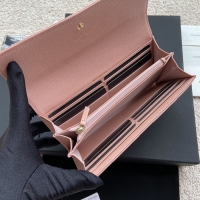 【CHANEL】シャネル スーパーコピー ロング フラップ ウォレット ピンク AP2740