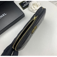 【CHANEL】シャネル 19 ロング ジップ ウォレット ブラック（AP0948）