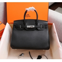【HERMES】エルメス バッグコレクション《バーキン》35 ハンドバッグ ブラック/シルバー金具（HERMES 003）