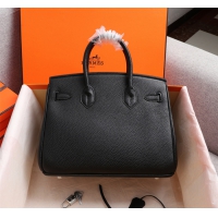 【HERMES】エルメス バッグコレクション《バーキン》35 ハンドバッグ ブラック/シルバー金具（HERMES 003）
