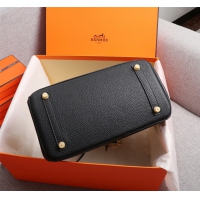 【HERMES】エルメス バッグコレクション《バーキン》35 ハンドバッグ ブラック/ゴールド金具（HERMES 004）