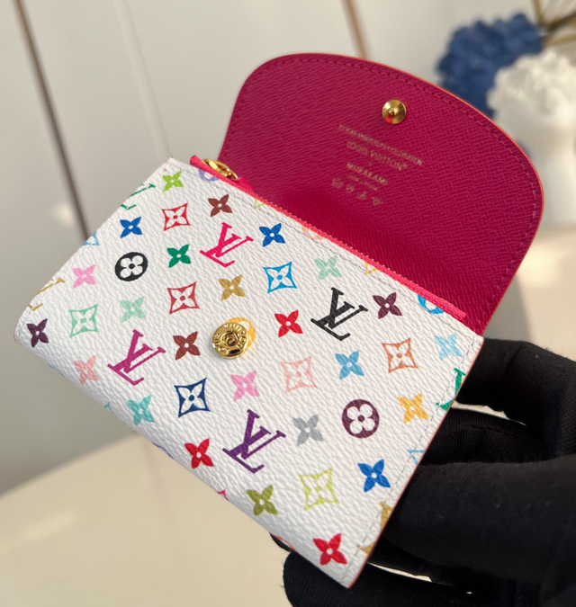 【Louis Vuitton】ルイヴィトン スーパーコピー LV × TM ポルトモネ･ロザリ ホワイト（M13399）