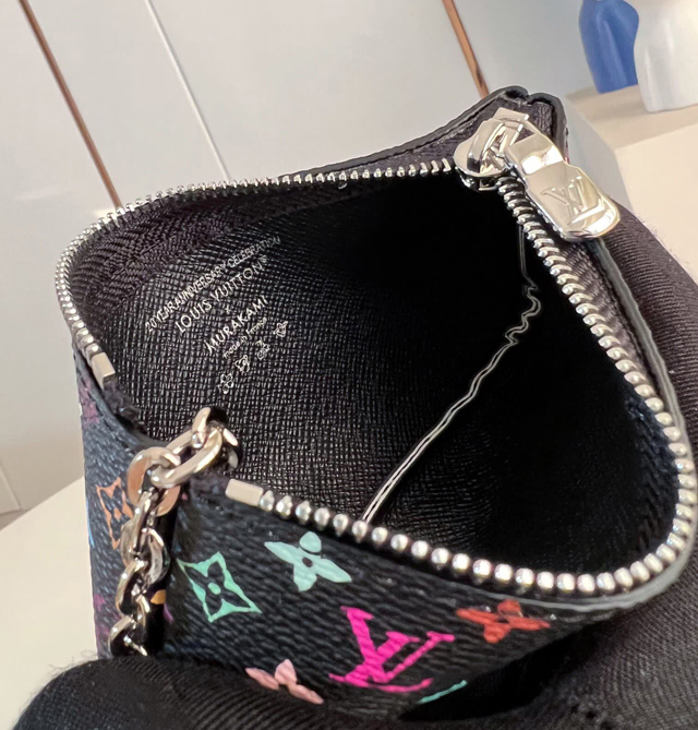 【Louis Vuitton】ルイヴィトン スーパーコピー LV × TM ポシェット・クレ ブラック（M13664）