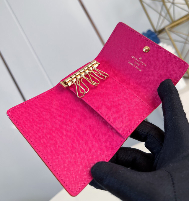 【Louis Vuitton】ルイヴィトン スーパーコピー LV × TM キーケース ミュルティクレ 6 ホワイト（M14092）