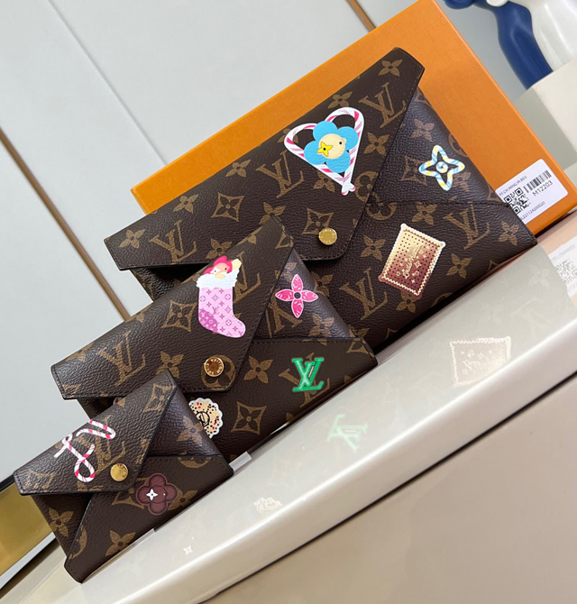 【Louis Vuitton】ルイヴィトン スーパーコピー ポシェット・キリガミ モノグラム / キャンディ レッド（M12203）