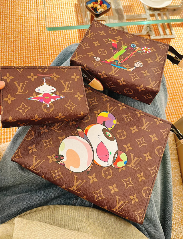 【Louis Vuitton】ルイヴィトン スーパーコピー LV x TM トリオ トイレタリーポーチ マルチカラー（M13762）