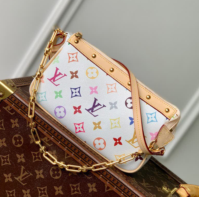 【Louis Vuitton】ルイヴィトン スーパーコピー LV × TM ポシェット ホワイト（M13404）