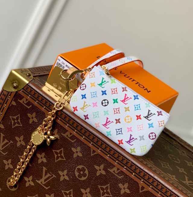 【Louis Vuitton】ルイヴィトン スーパーコピー LV × TM フォン ホルダー ホワイト（M14099）