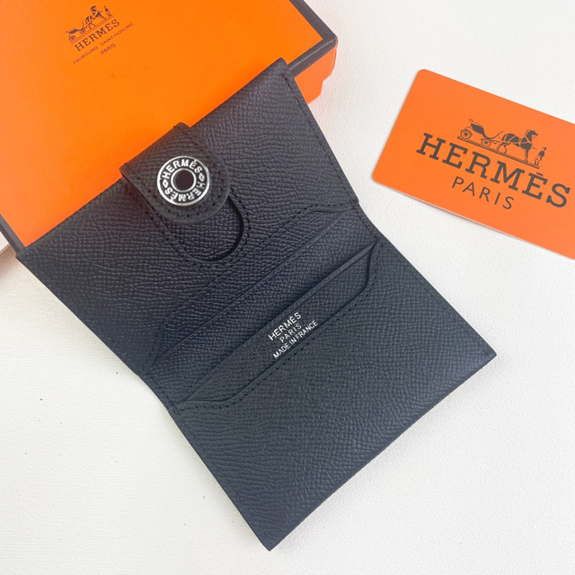 【HERMES】エルメス スーパーコピー R.M.S カードホルダー ノワール(H084336CK89)