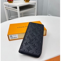 【Louis Vuitton】ルイヴィトン スーパーコピー ジッピーウォレット･ヴェルティカル ブラック（M62902）