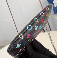 【Louis Vuitton】ルイヴィトン スーパーコピー LV × TM ポシェット・クレ ブラック（M13664）