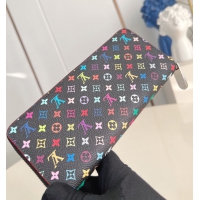 【Louis Vuitton】ルイヴィトン スーパーコピー LV × TM ポルトフォイユ・クレマンス ブラック（M13408）